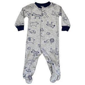 Zoo Animal Snap-Up Footie Sleep & Play